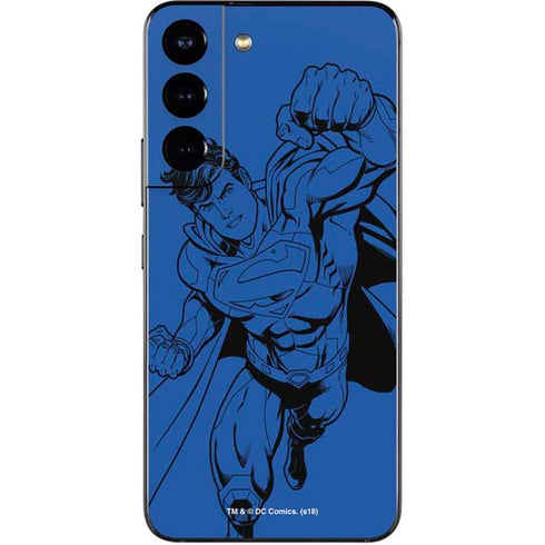 DC Comics Superman Comic Pop Galaxy S22 Skin
